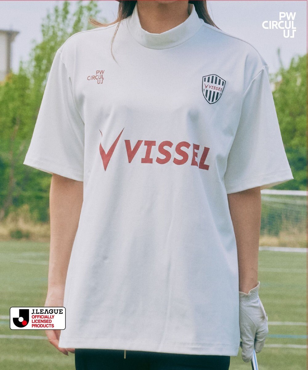 PW CIRCULUS 【UNISEX】J.LEAGUE モックネック J1所属の20クラブコラボ ゴルフ 