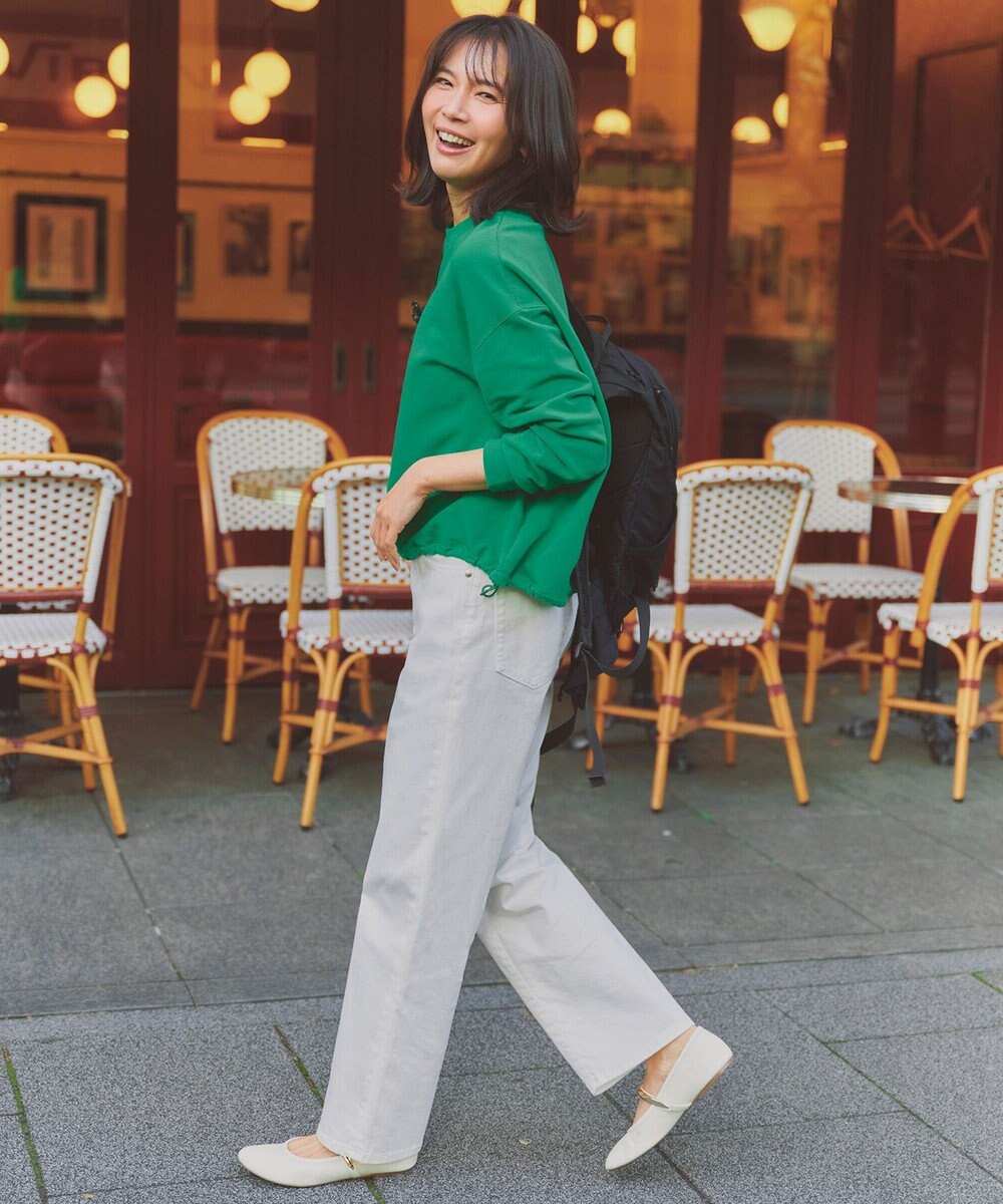 UNFILO 【UNFILO DENIM/新色追加】撥水ストレッチ テーパードデニム 