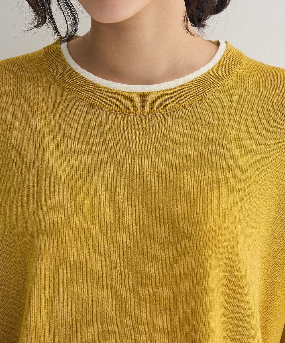 Green Parks 冷やっとすずやかレイヤーニットプルオーバ 