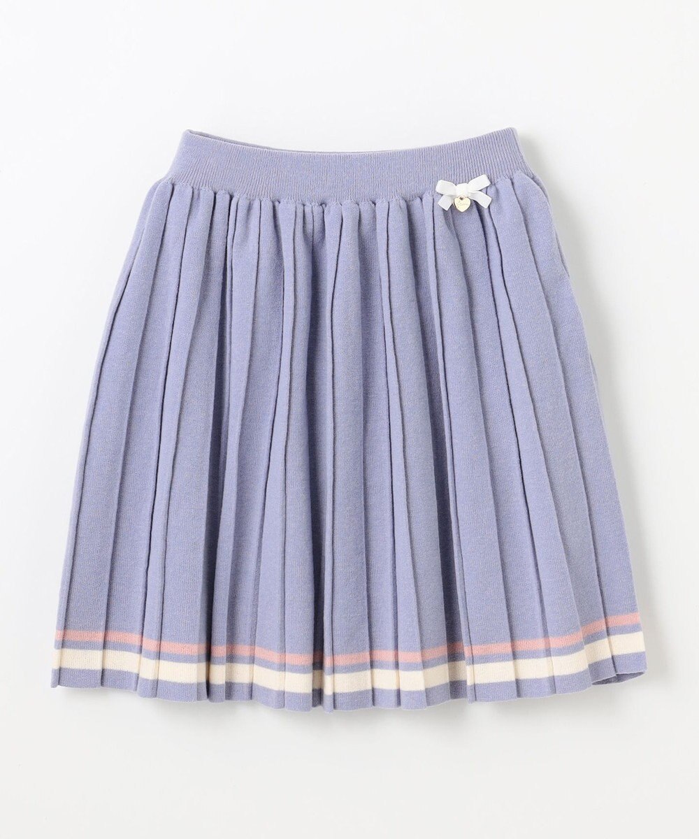 ANY KIDS プリーツニットスカート 