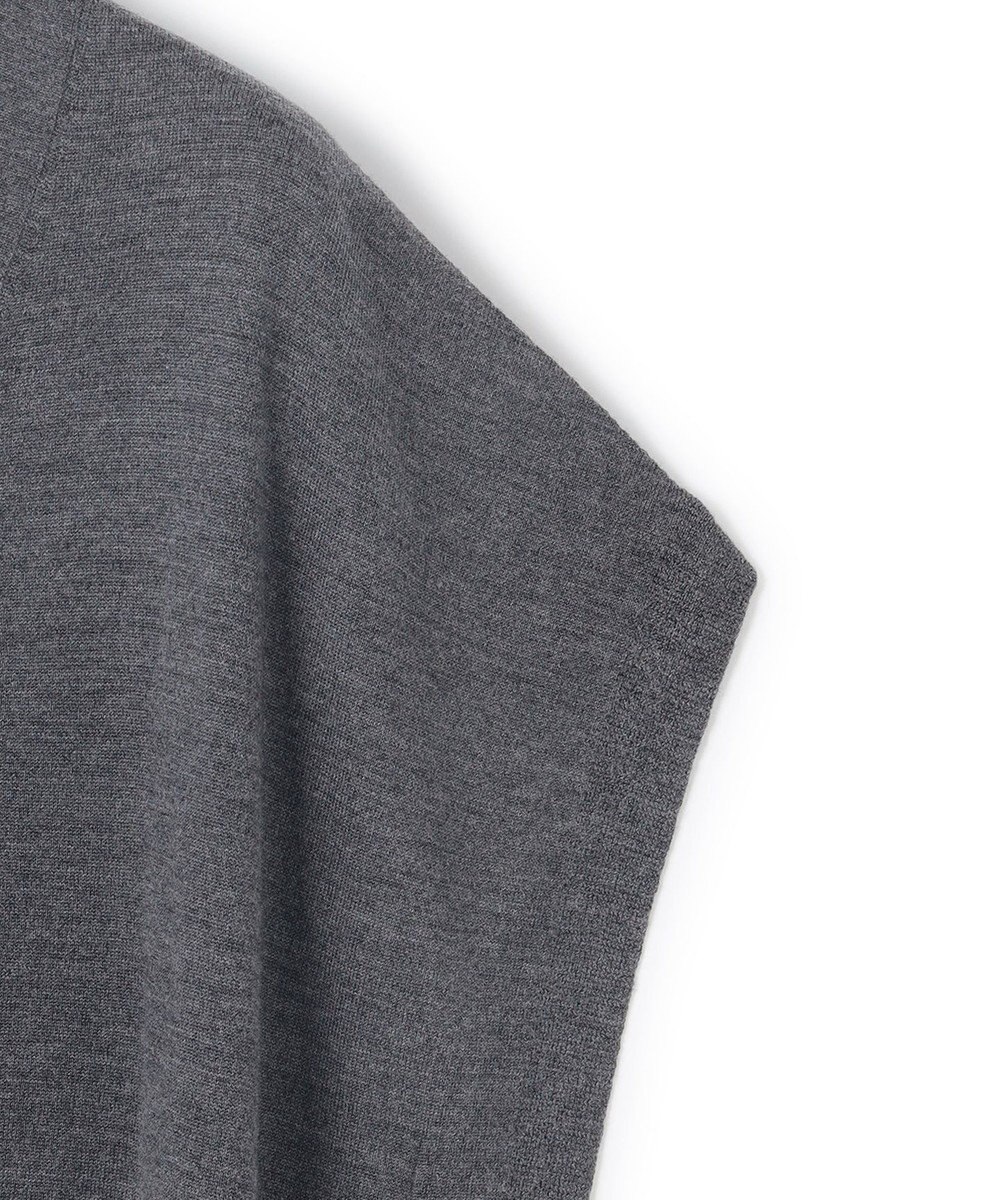 ICB L 【洗える】コンパクトウール ニットチュニック 