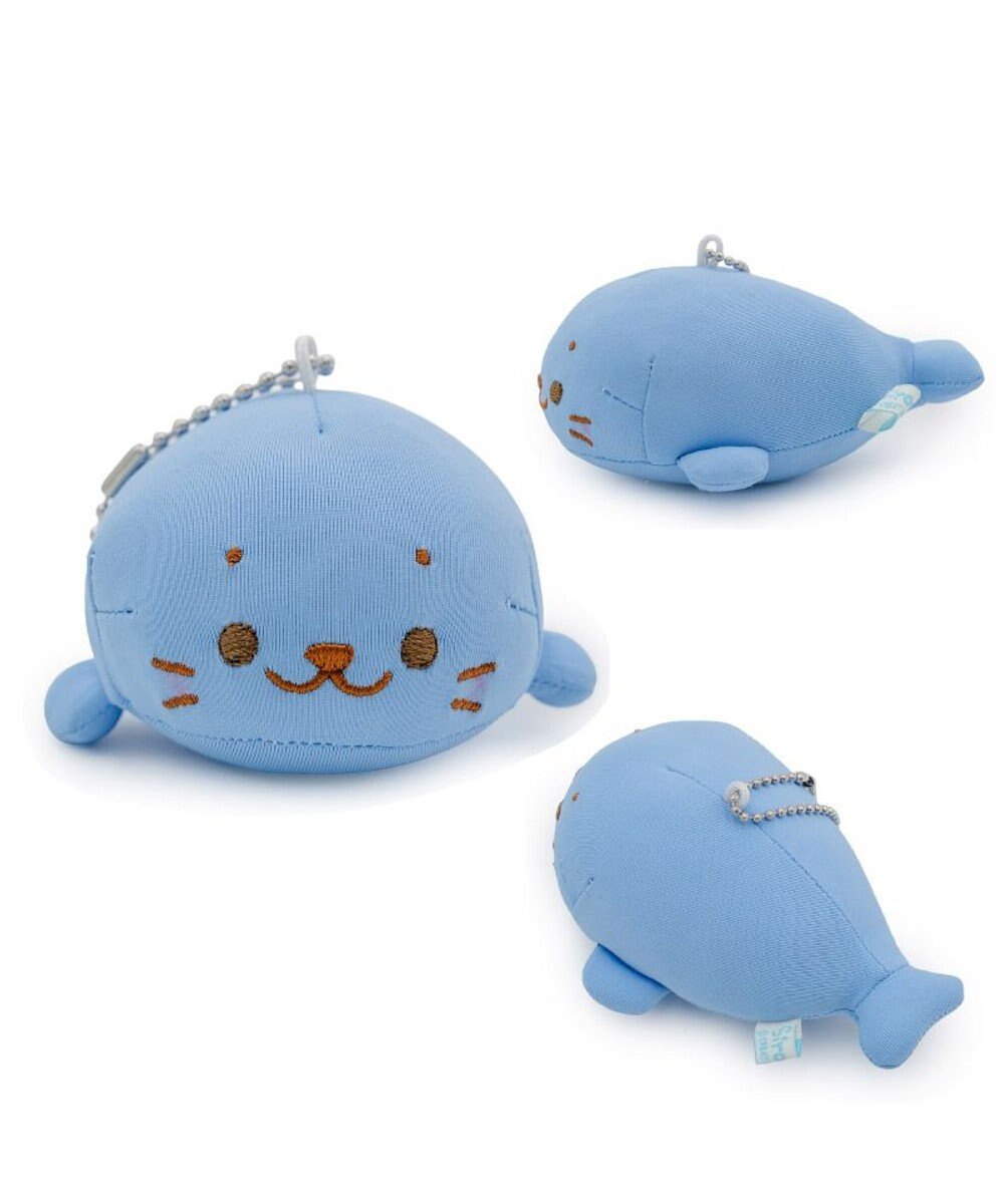 Mother garden しろたん クール キーホルダー 《青色》 単品 