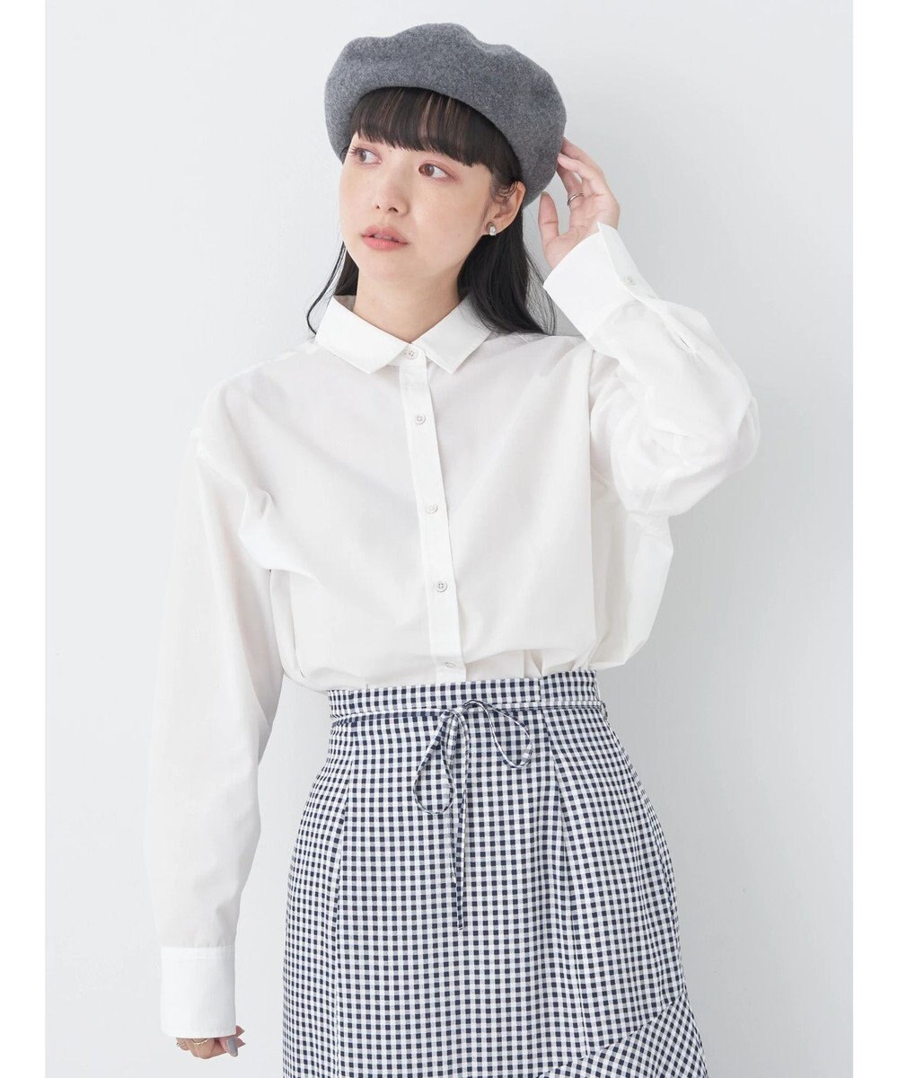 earth music&ecology レギュラーカラーシャツ 