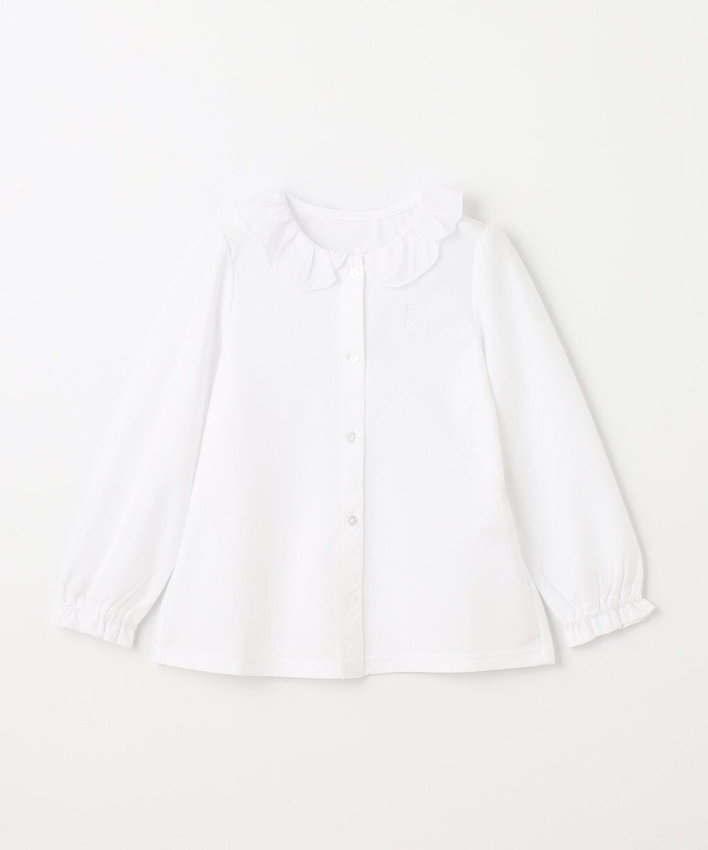 組曲 KIDS 【110-140㎝】シフォンカラー ブラウス 