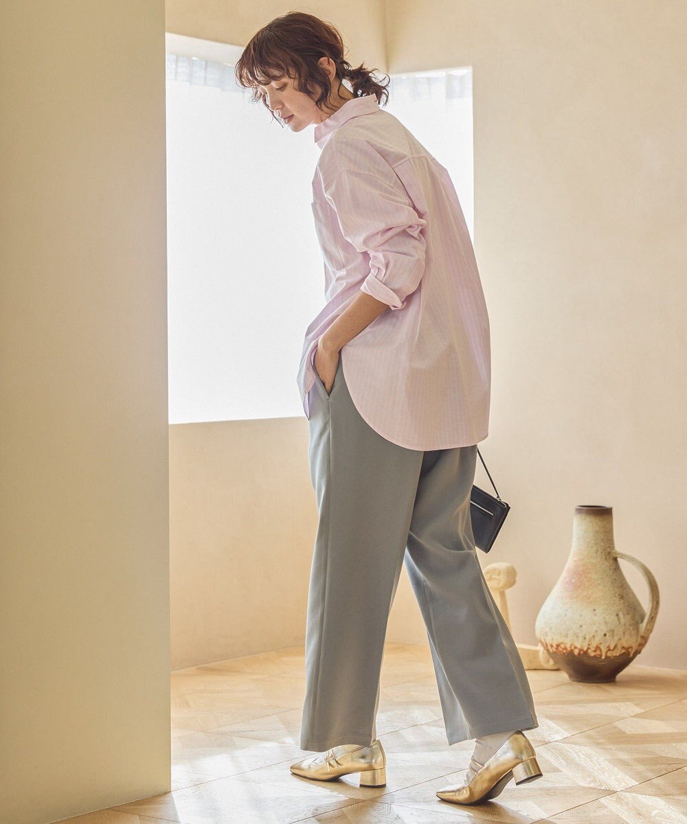 AMERICAN HOLIC ＵＶカットリサイクルコットンオックスシャツ 