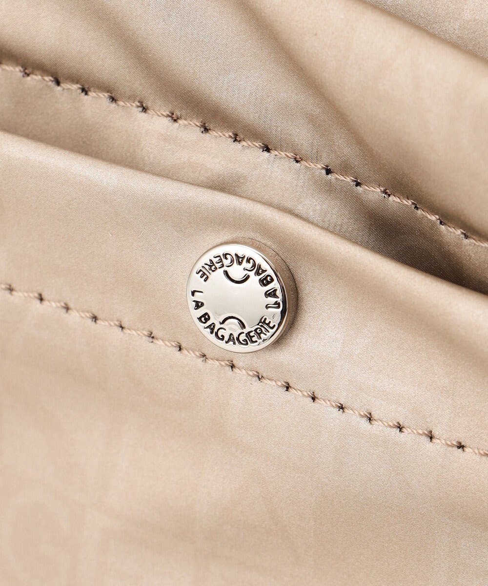 LA BAGAGERIE モノグラム　スクエアナイロンショルダー　Sサイズ 