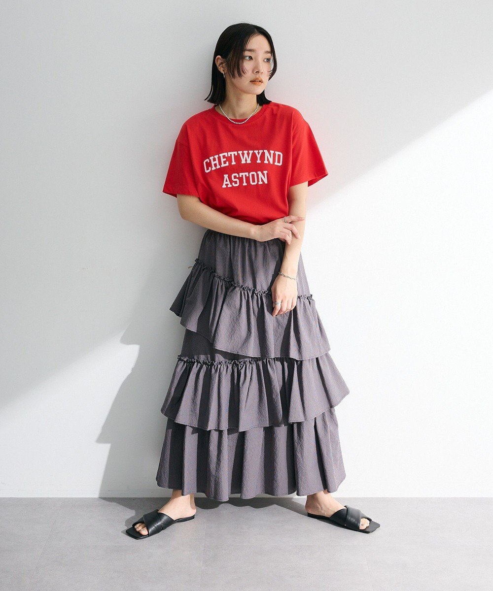 Green Parks 汗染み防止カレッジロゴボックスＴシャツ 