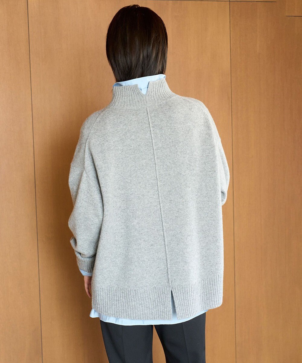 UNFILO カシミヤブレンド ハイネックニット 