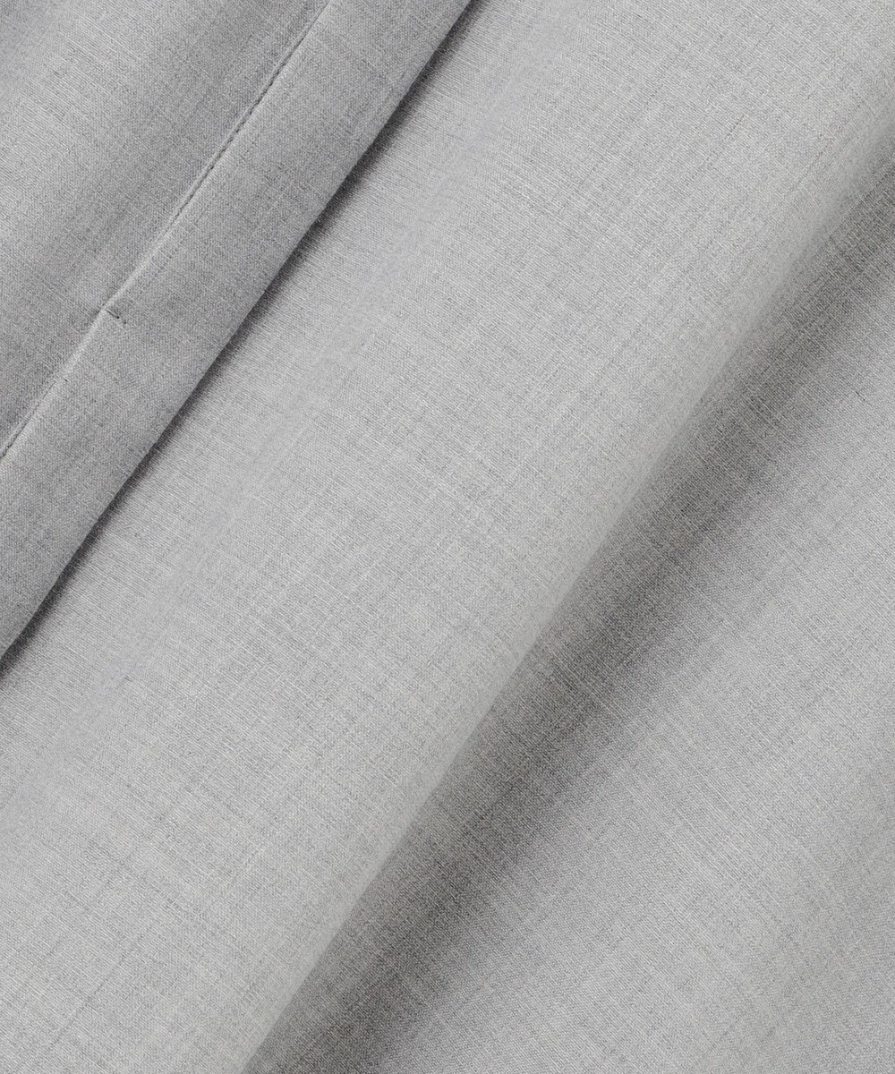 23区 【洗える】TWマットクロス シャツワンピース 