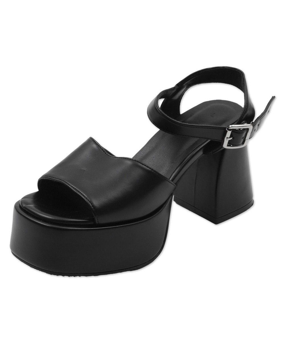 WEGO ストーム付きヒールサンダル 