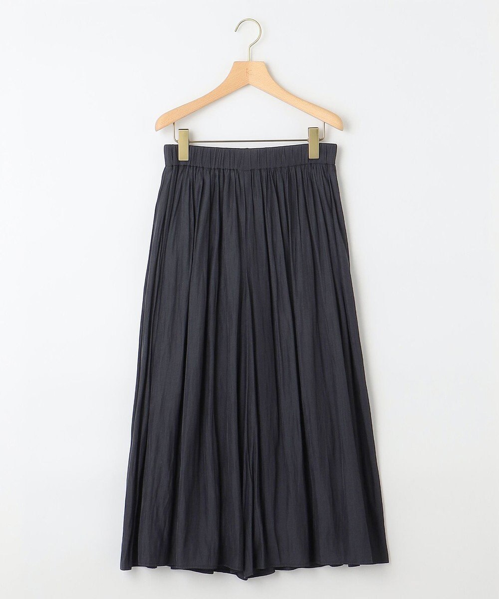 組曲 【秋色追加！大人気定番アイテム】ギャザーライトデシン パンツ 