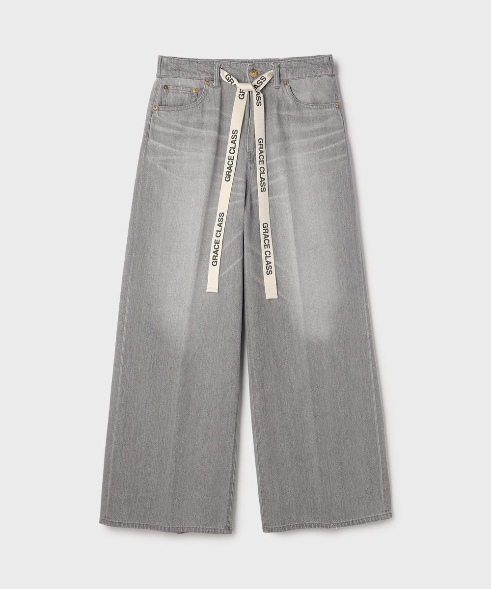 GRACE CONTINENTAL 10ozムラ糸デニムパンツ 
