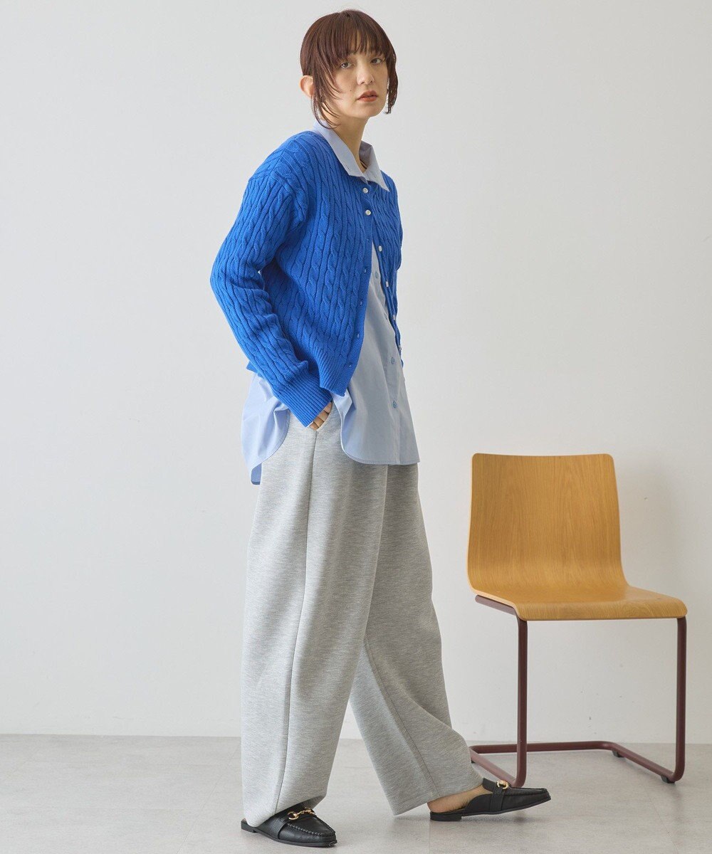 AMERICAN HOLIC ケーブルニットカーディガン 