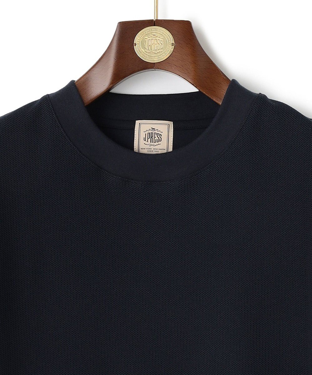 J.PRESS MEN ヴァーティカルケーブルTシャツ 