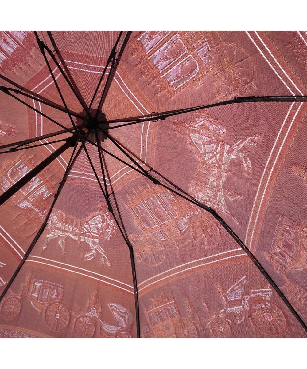 Marca Umbrella of Yokohama 晴雨兼用折りたたみ傘 (馬車行列) 日傘 