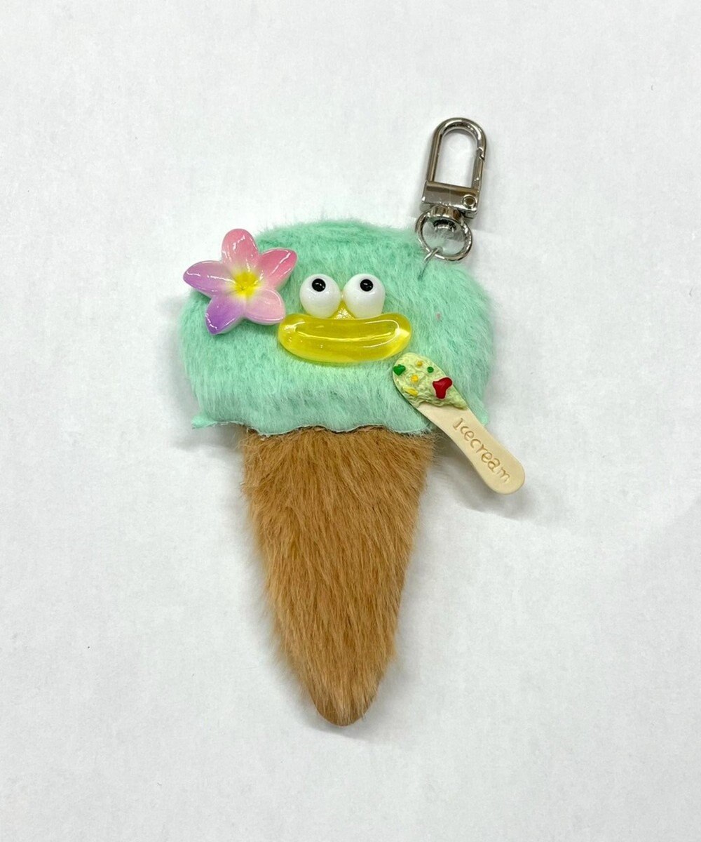 WEGO ミニデリシャスアイスクリームモンスターぬいぐるみキーホルダー 