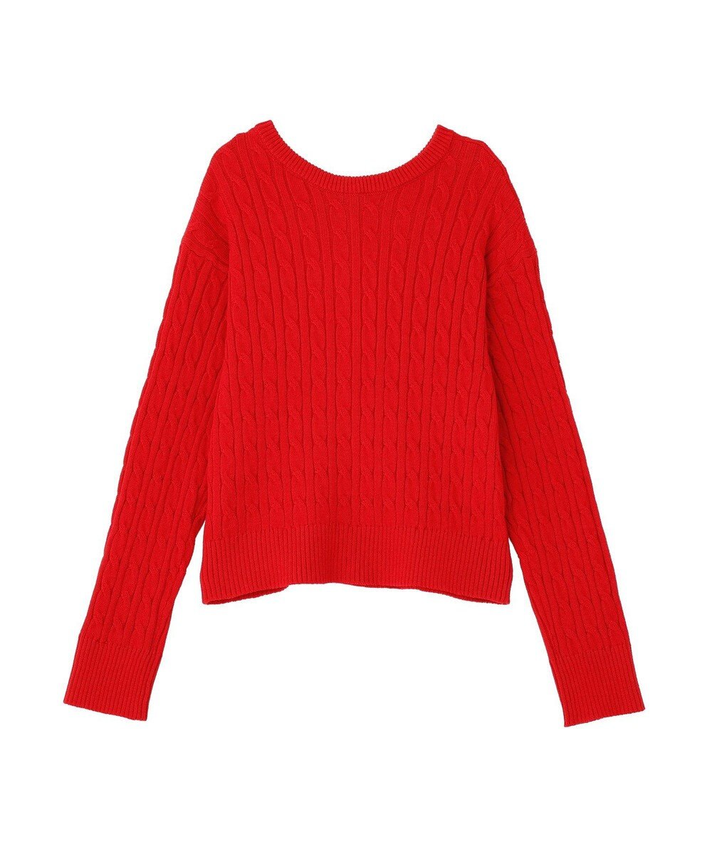 AMERICAN HOLIC ケーブルニットカーディガン 