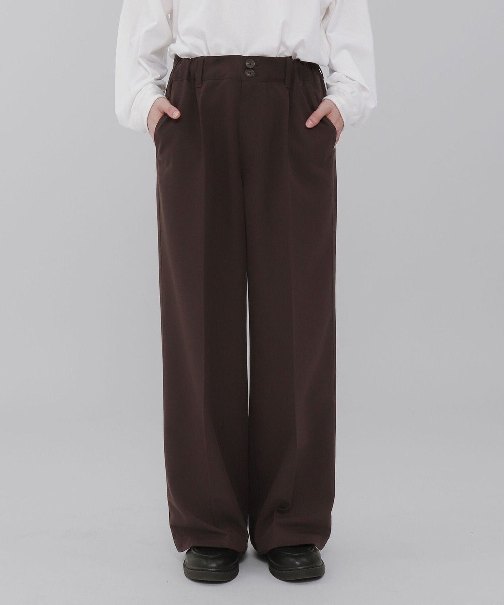 WEGO ローライズバギーフレアスラックス 