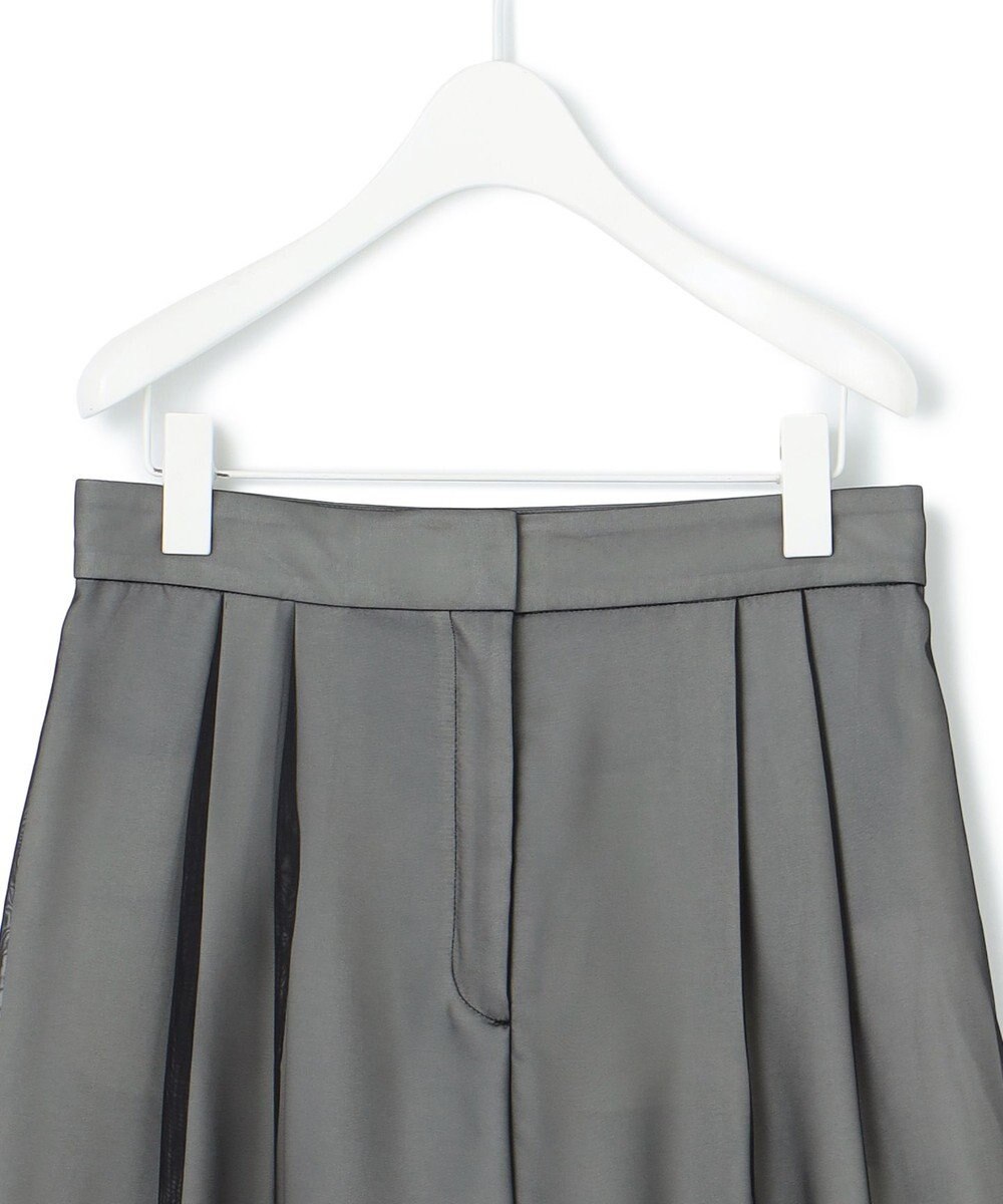 ICB L 【洗える】 シアーレイヤードパンツ 