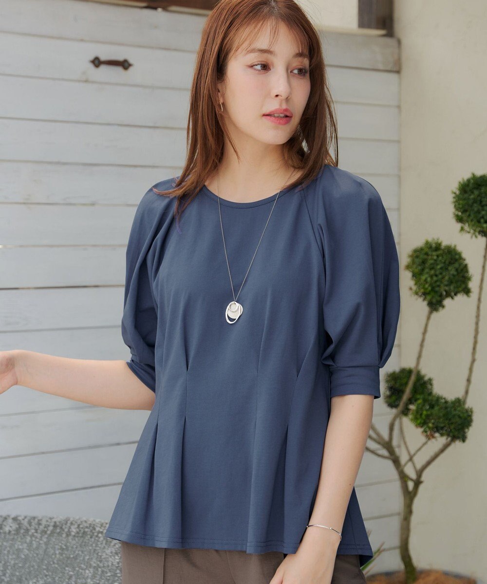 Tiaclasse L 【接触冷感・UVカット・吸水速乾・洗える】 ラグランスリーブトップス 