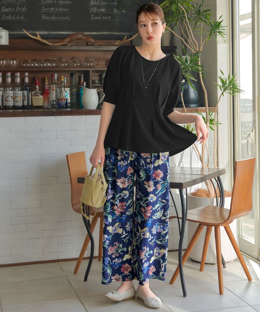 Tiaclasse L 【接触冷感・UVカット・吸水速乾・洗える】 ラグランスリーブトップス 