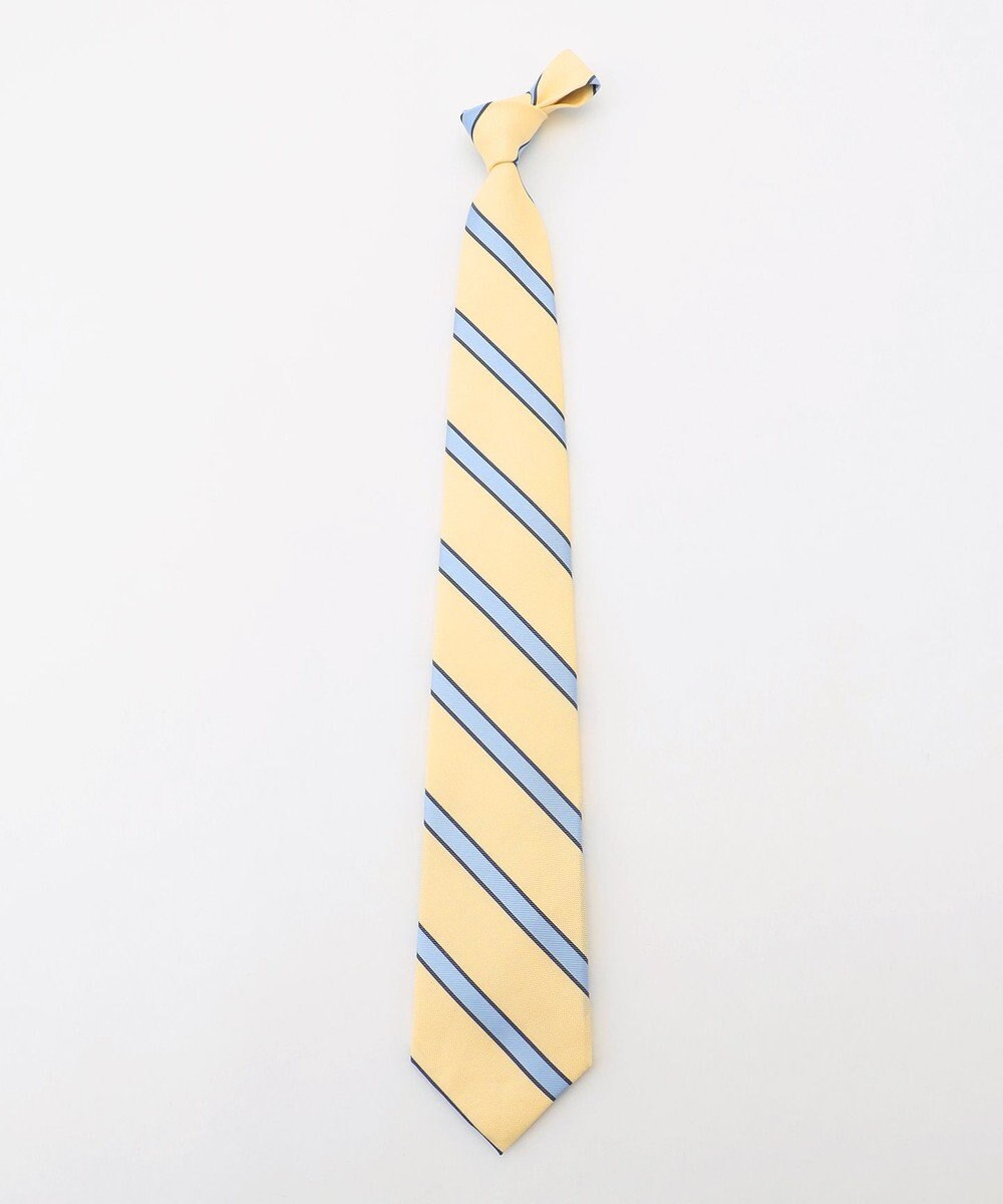 J.PRESS MEN 【LINEN MIX COLLECTION】 レジメンタル ネクタイ 