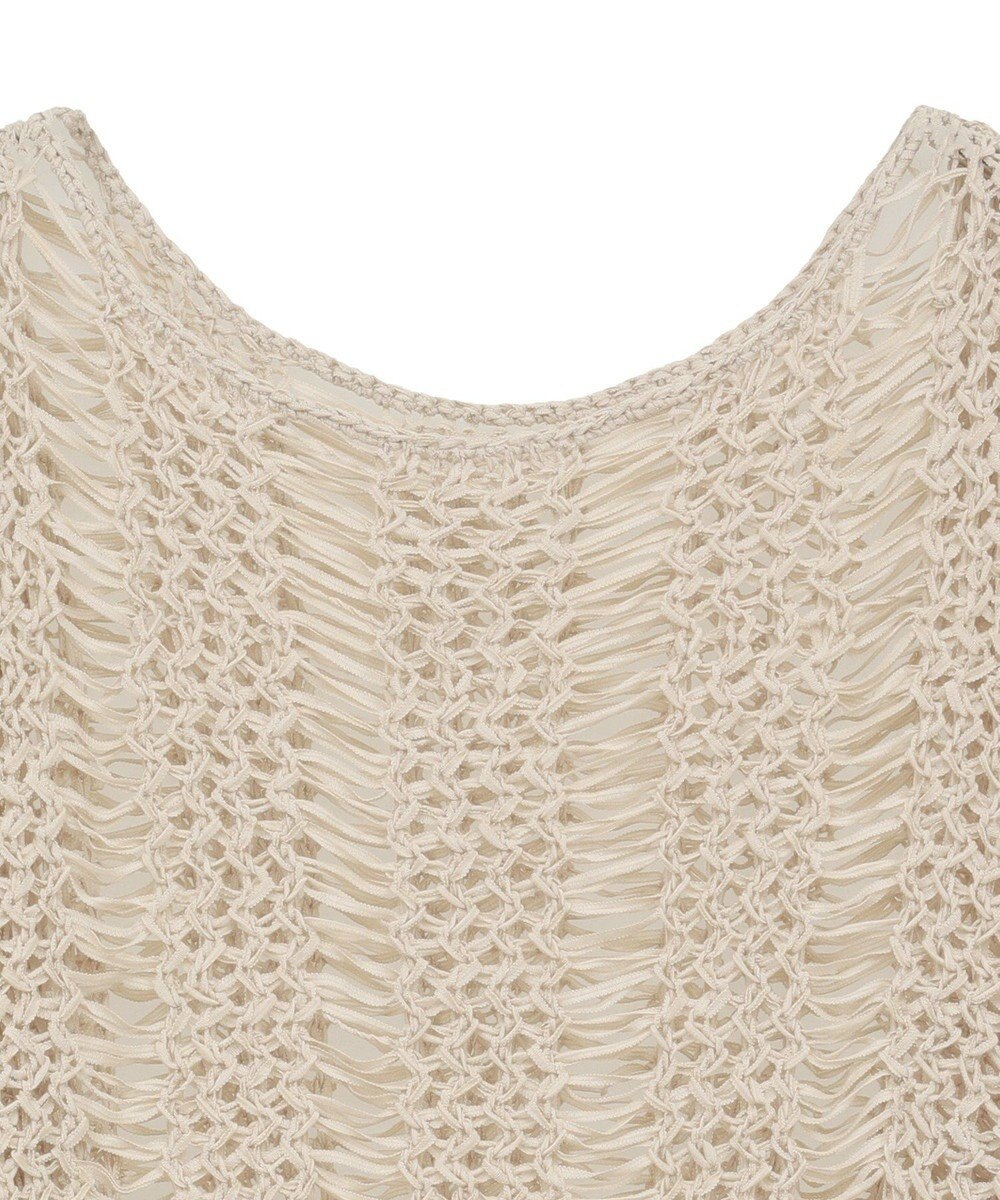 YECCA VECCA 【archive】テープヤーン袖レースプルオーバー 