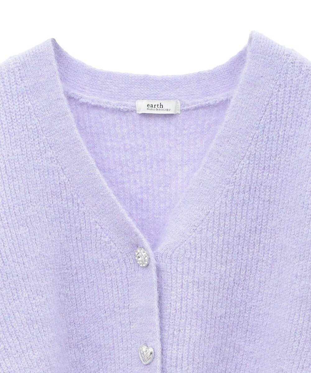 earth music&ecology アソートキラキラボタンカーディガン 