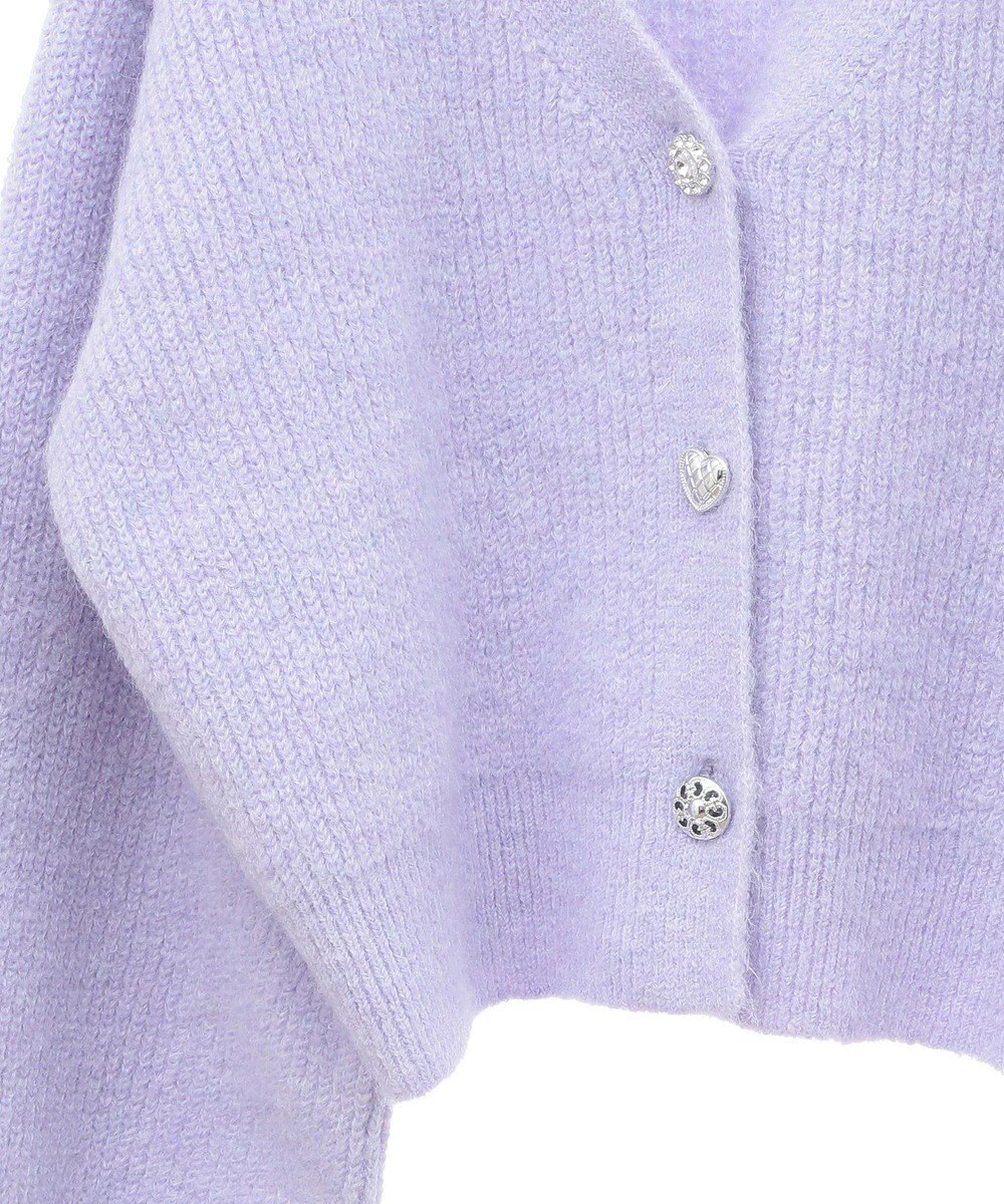 earth music&ecology アソートキラキラボタンカーディガン 