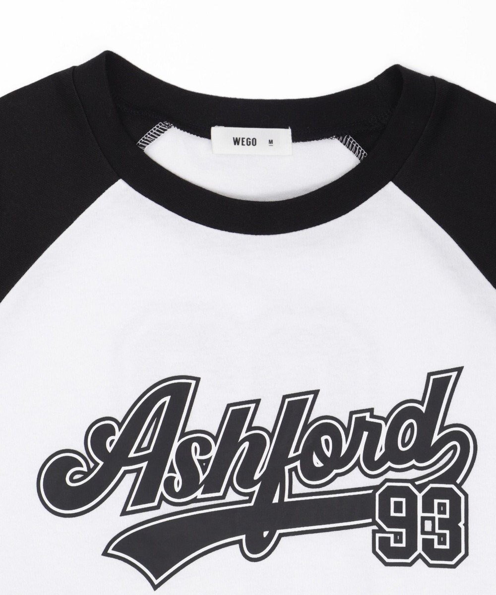 WEGO ラグランショートT 