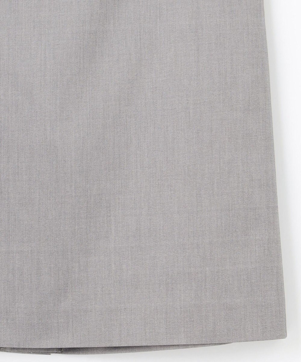 23区 【洗える/セットアップ対応】グロッシーコットンシャンブレー タイトスカート 