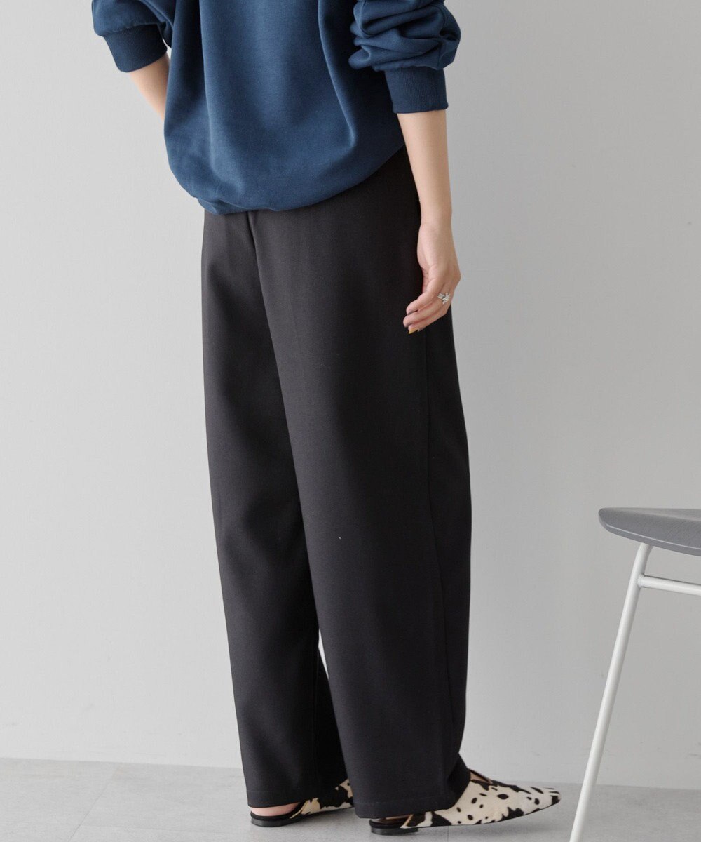 AMERICAN HOLIC ウールライクカーブスラックスパンツ 