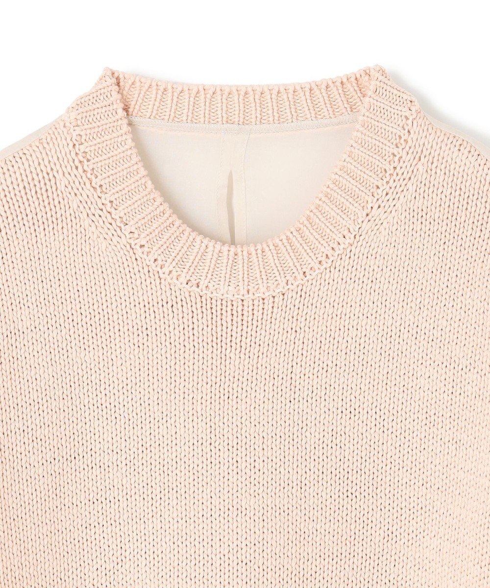 BEIGE， 【洗える・CLUEL 4月号掲載】COMFREY / オーガニックコットンクルーネックニット 