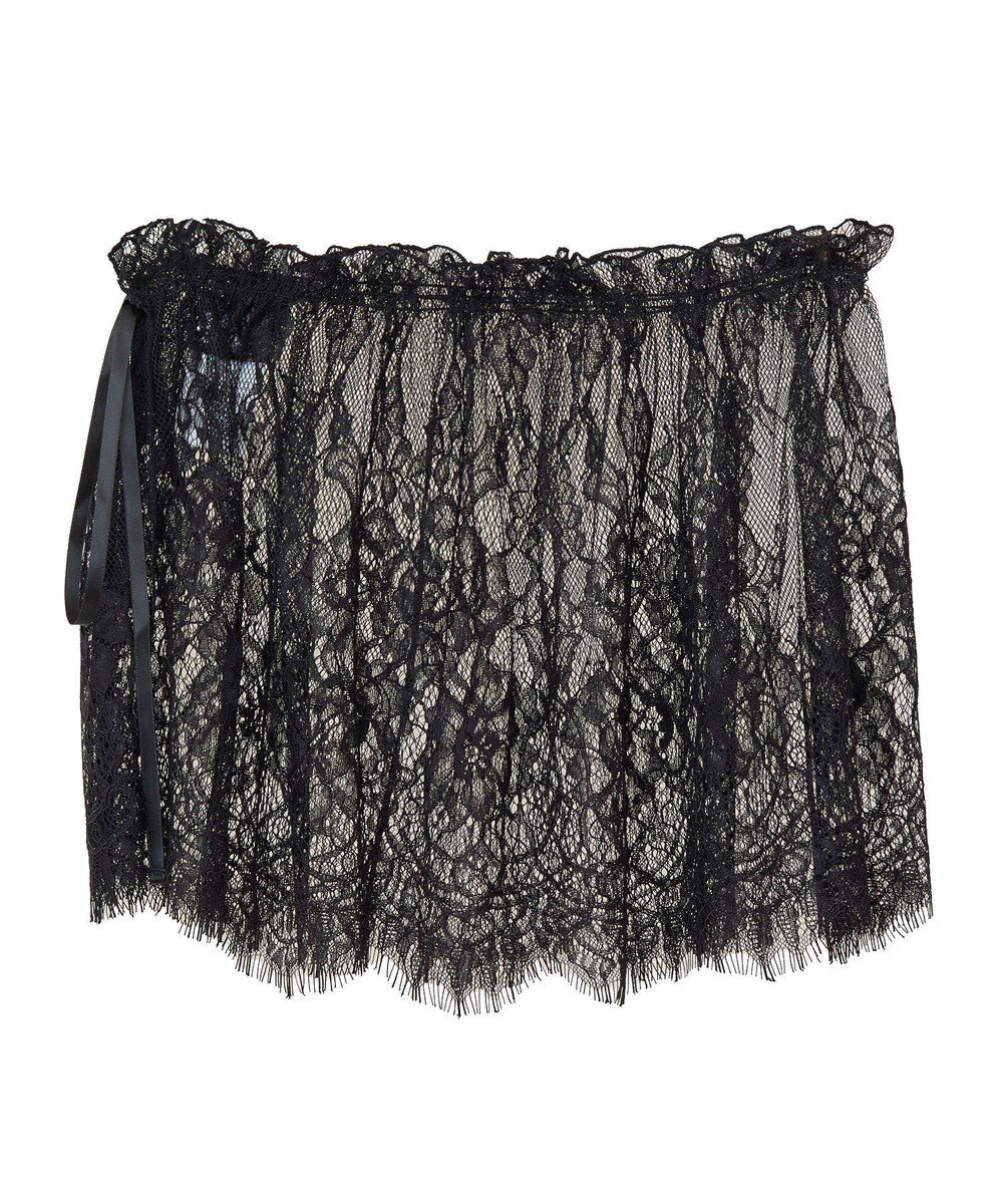 Green Parks レースレイヤード付け裾 