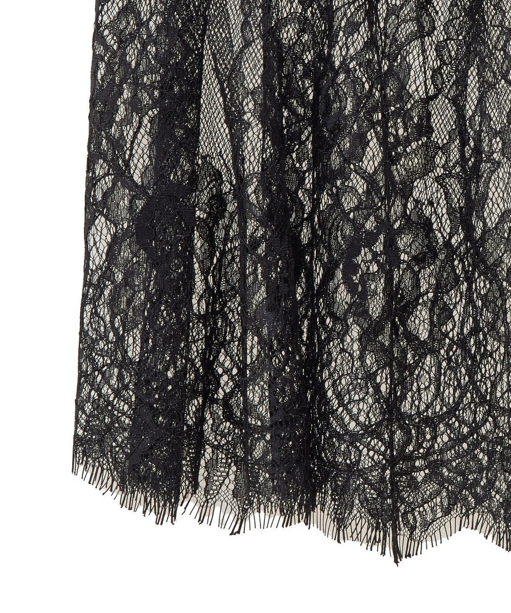 Green Parks レースレイヤード付け裾 