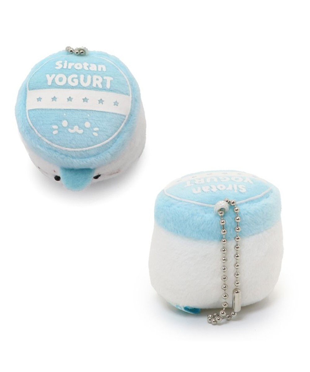 Mother garden しろたん 白いもの マスコットキーホルダー 《ヨーグルト》 単品 
