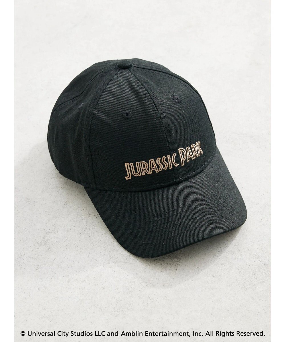 Green Parks ■ＪＵＲＡＳＳＩＣ　ＰＡＲＫ　ロゴ刺しゅうＣＡＰ Black