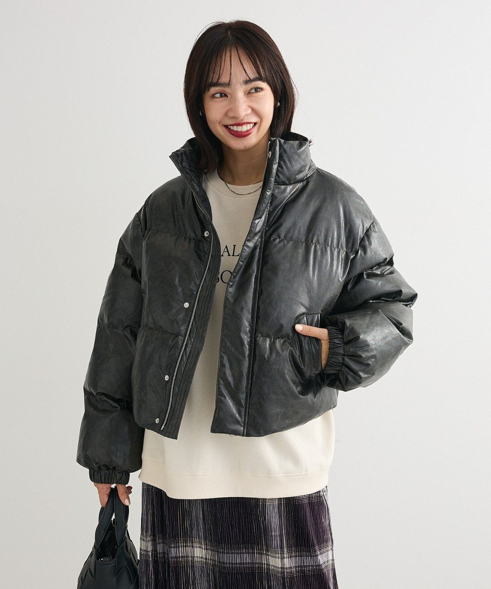 Green Parks ・ｓｗｉｎｇ　ｂｙ　ビンテージソフトレザーブルゾ 