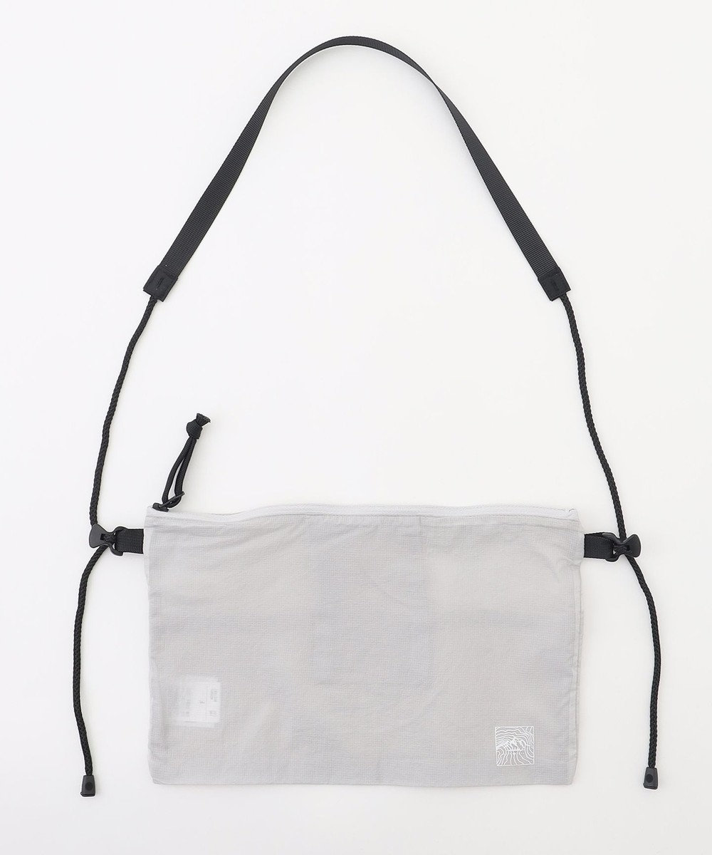 JOSEPH ABBOUD MOUNTAIN 【軽量/ECO撥水/小さくたためる】ナイロンフライリップサコッシュ 