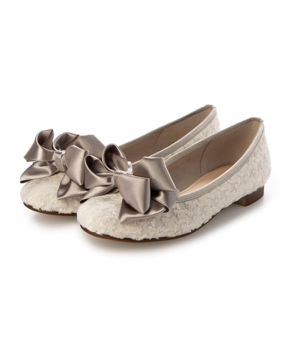 MODE ET JACOMO <MODE ET JACOMO>ラウンドリボンバレエシューズ 