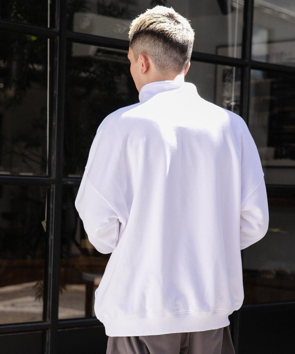 WEGO ヘビーウエイトハーフZIPワンポイントPO 