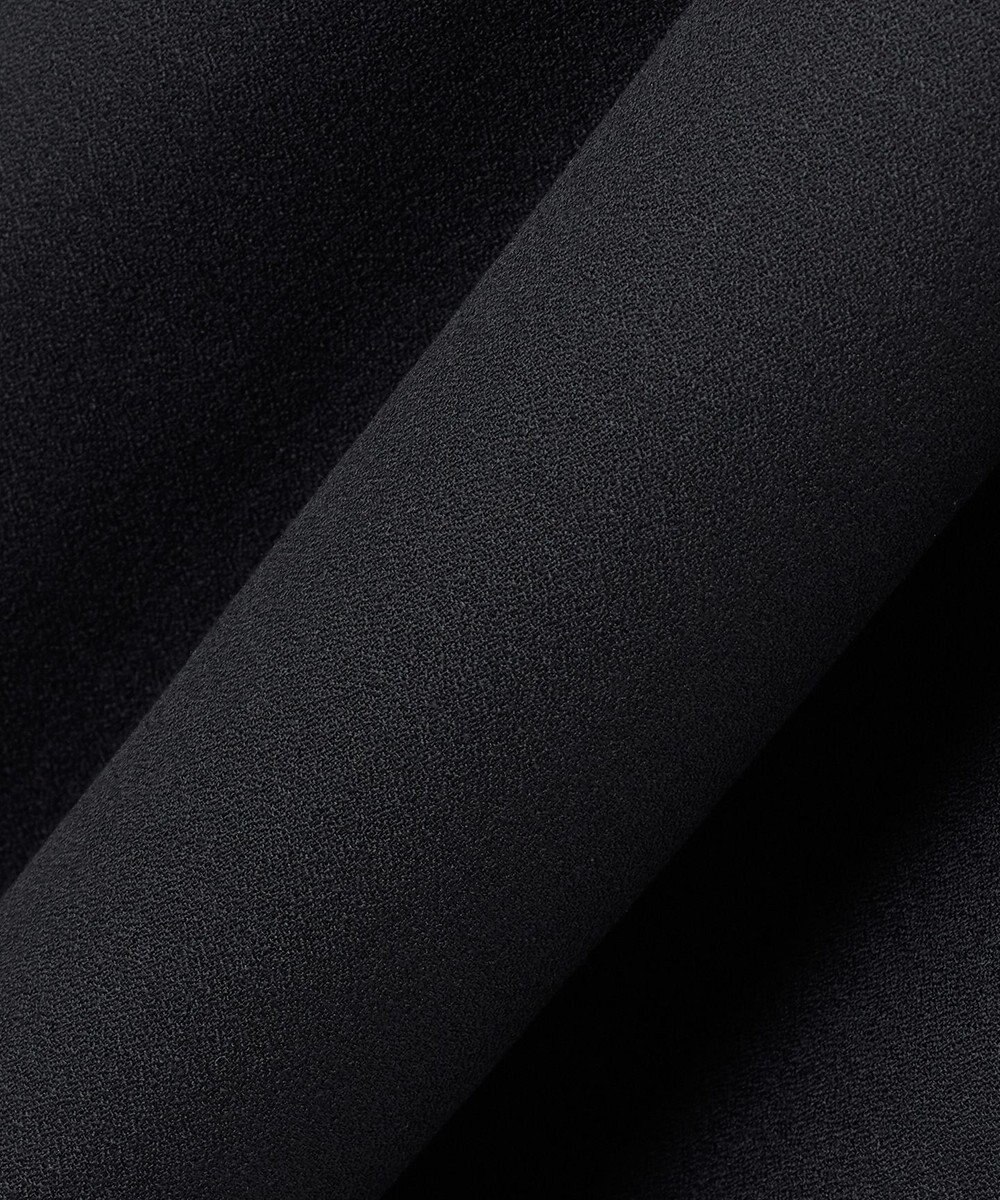 23区 S 【エステータ】ウールダブルジョーゼット ドレス 