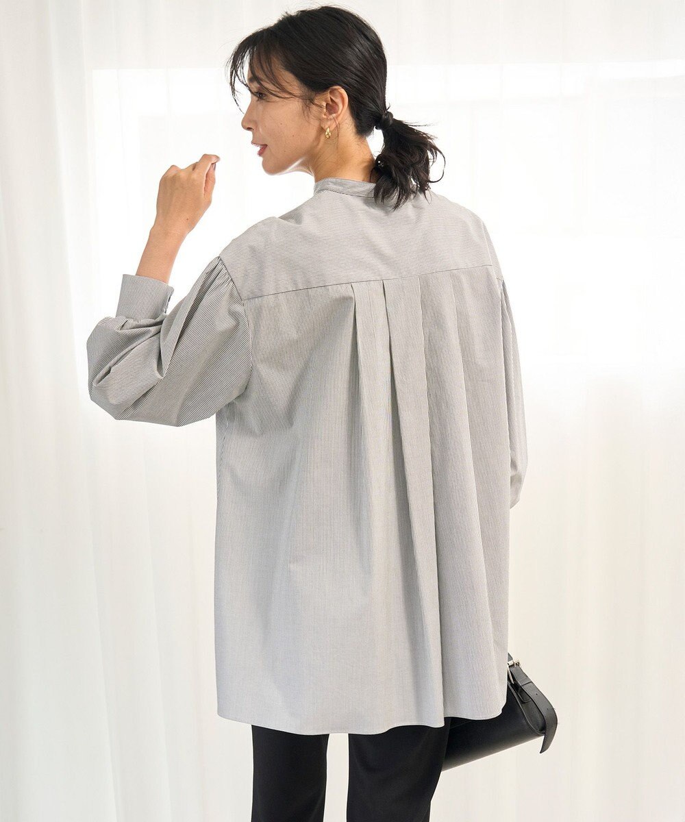 UNFILO 【新色追加】ボリュームスリーブ ブラウス 