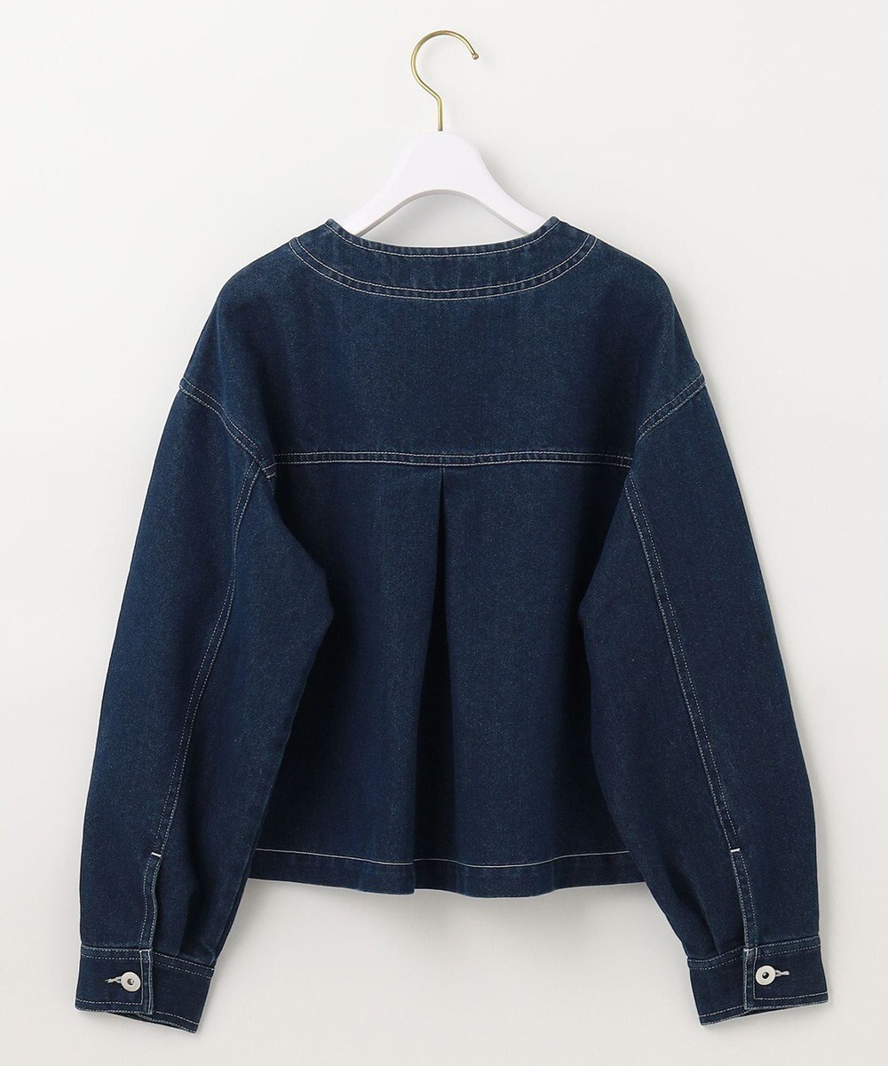 ANY SIS 【洗える】ライトツイルデニム ジャケット 