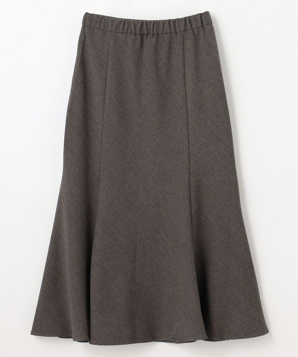ANY 【ウエストゴム】ライトツイードマーメーイドスカート 