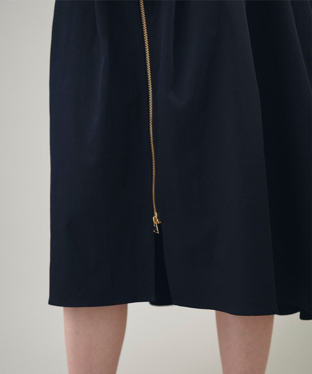 GRACE CONTINENTAL ジップディテールワンピース 