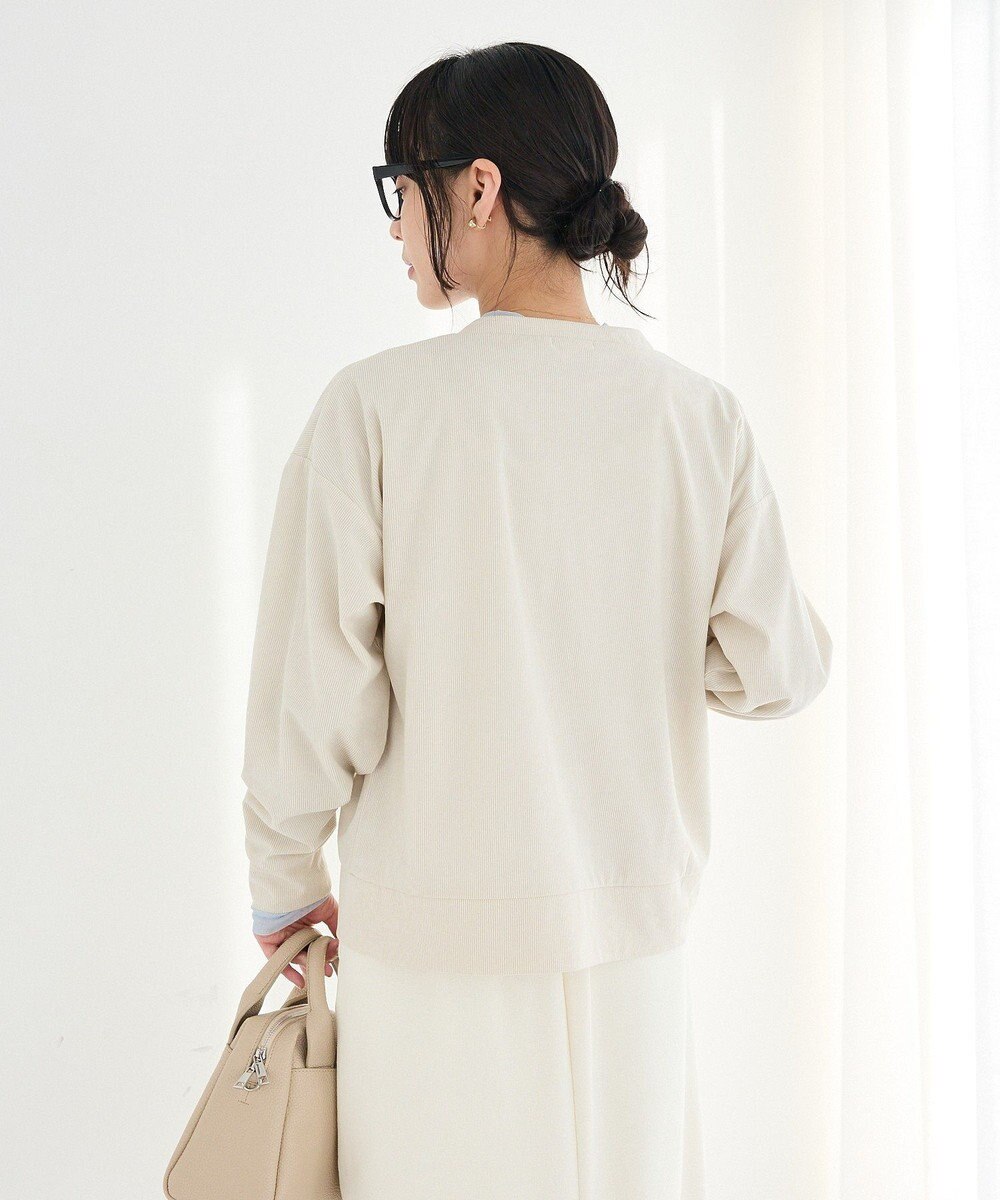 CRAFT STANDARD BOUTIQUE リングドットボタンカーディガン 