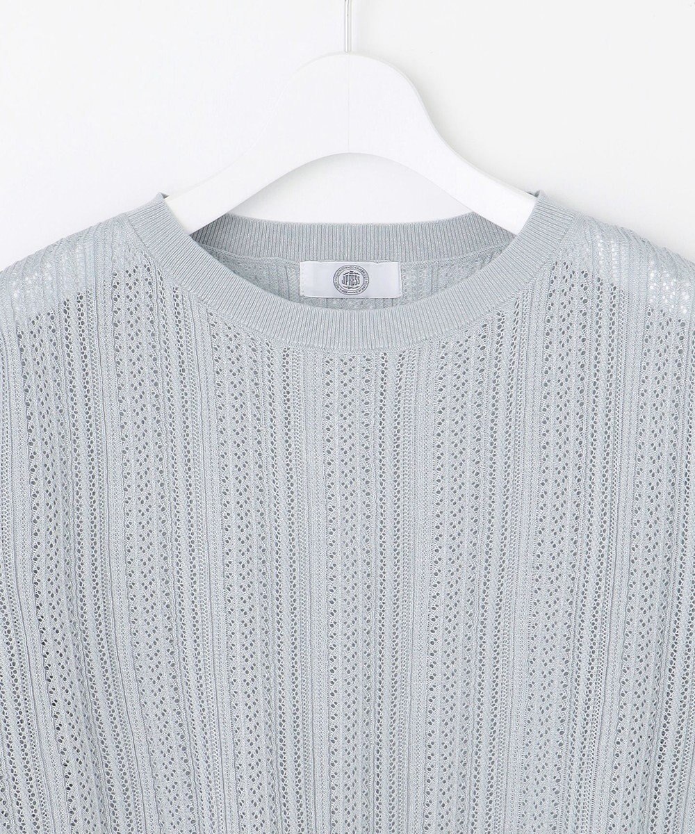 J.PRESS LADIES 【WEB限定カラーあり・洗える】Vis/Peスパーク シアー ニット 