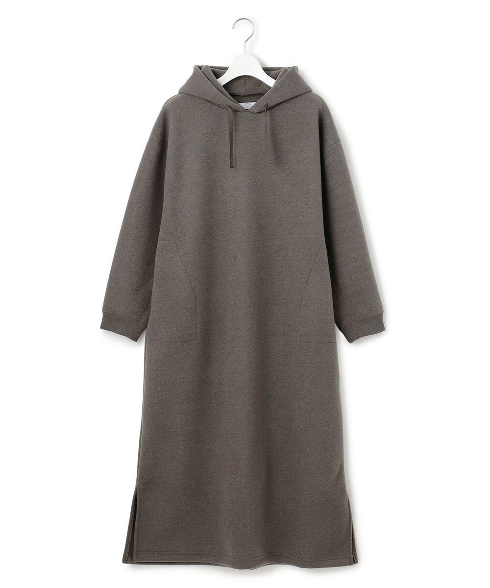 J.PRESS YORK STREET 【WOMEN】NEEDLE JERSEY フード付きワンピース 