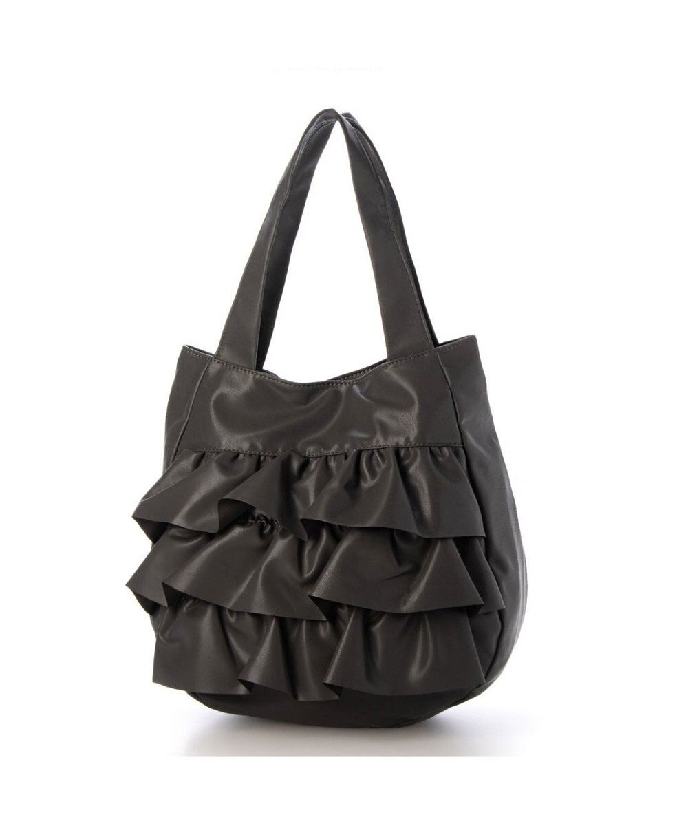 UNBILLION カシュカシュ cachecache / フリルトートバッグ 